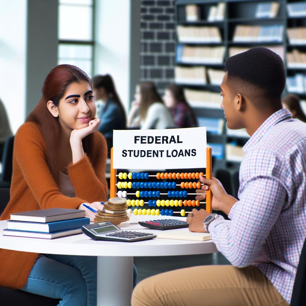 The advantages of federal student loans.